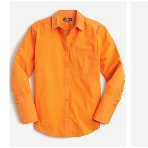 Jcrew garment dyed top nwt